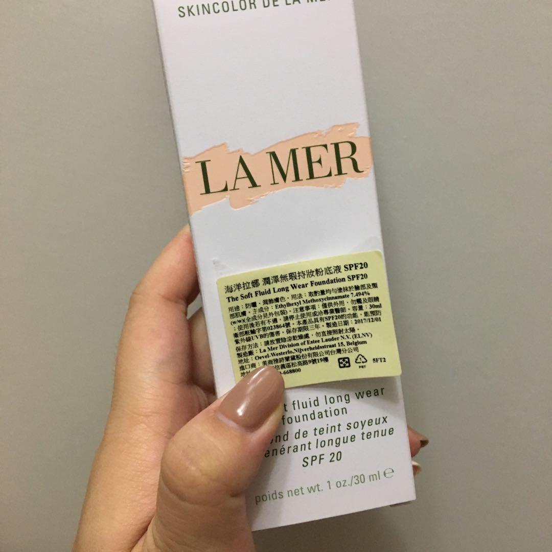 含運二手la Mer 海洋拉娜潤澤無瑕持妝粉底液03 Creme 美妝保養 化妝品在旋轉拍賣