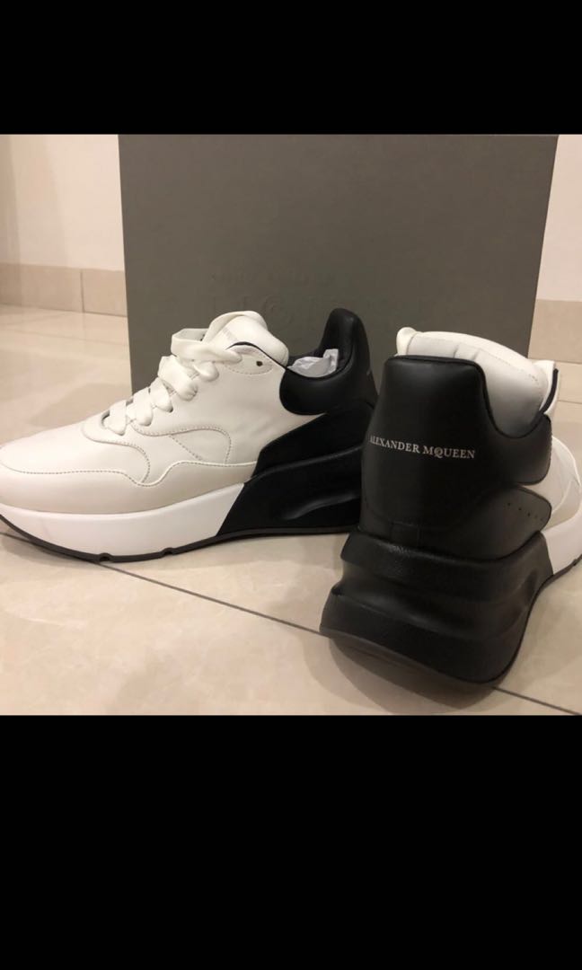 Alexander mcqueen hotsell oversized runner sale