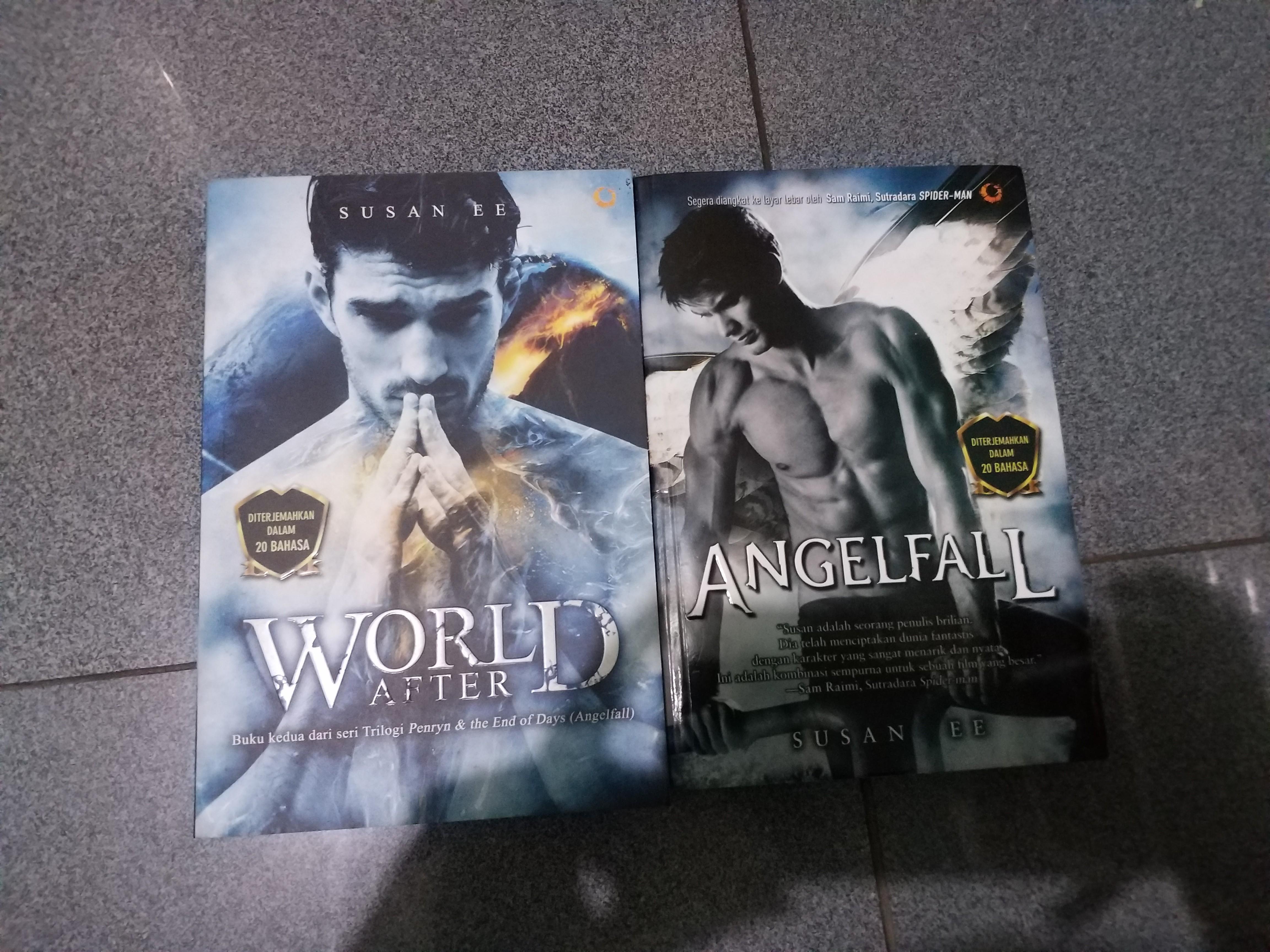 Angelfall Dan World After By Susan Ee Buku Alat Tulis Buku Di Carousell