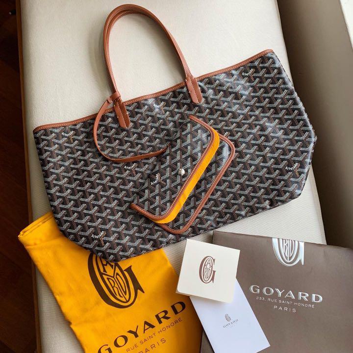 Goyard St. Louis PM size, Luxury, Bags & Wallets on Carousell