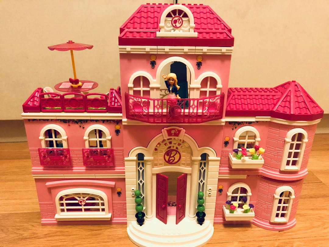 Barbie top luxury mansion