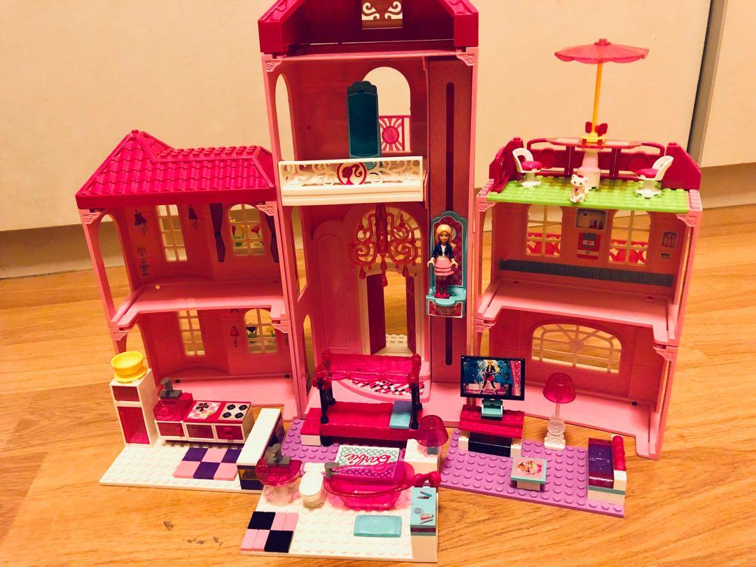 Barbie luxury mansion Dollhouse Hobbies Toys Toys Games on Carousell