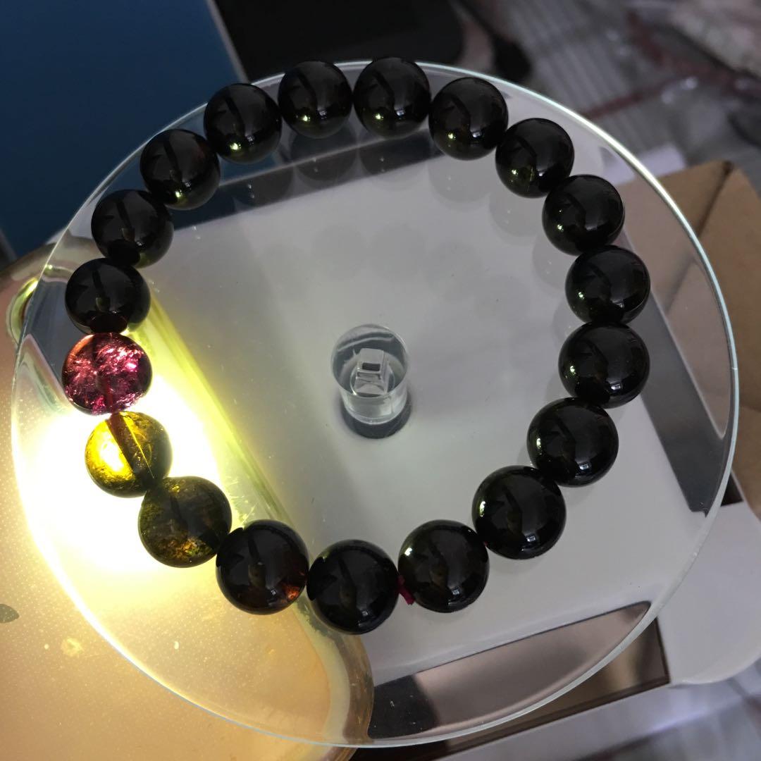 black rose tourmaline