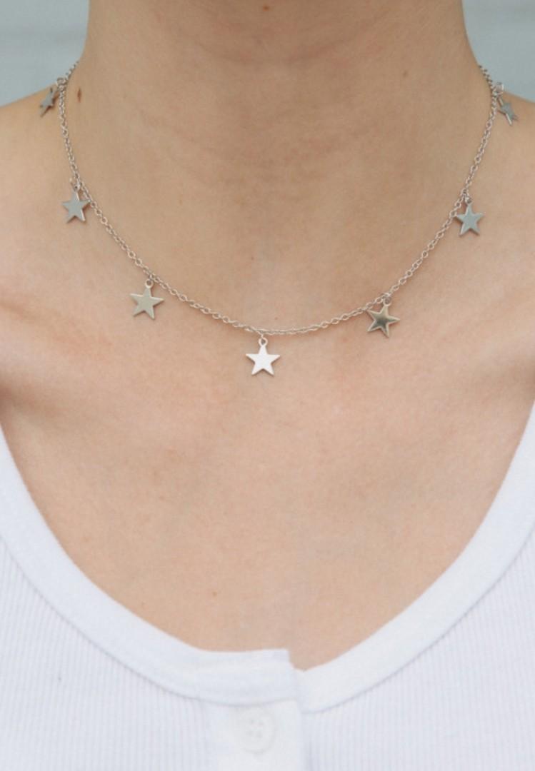 Gold star necklace brandy melville sale