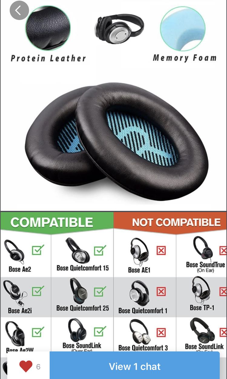 bose ae2 ear cushion