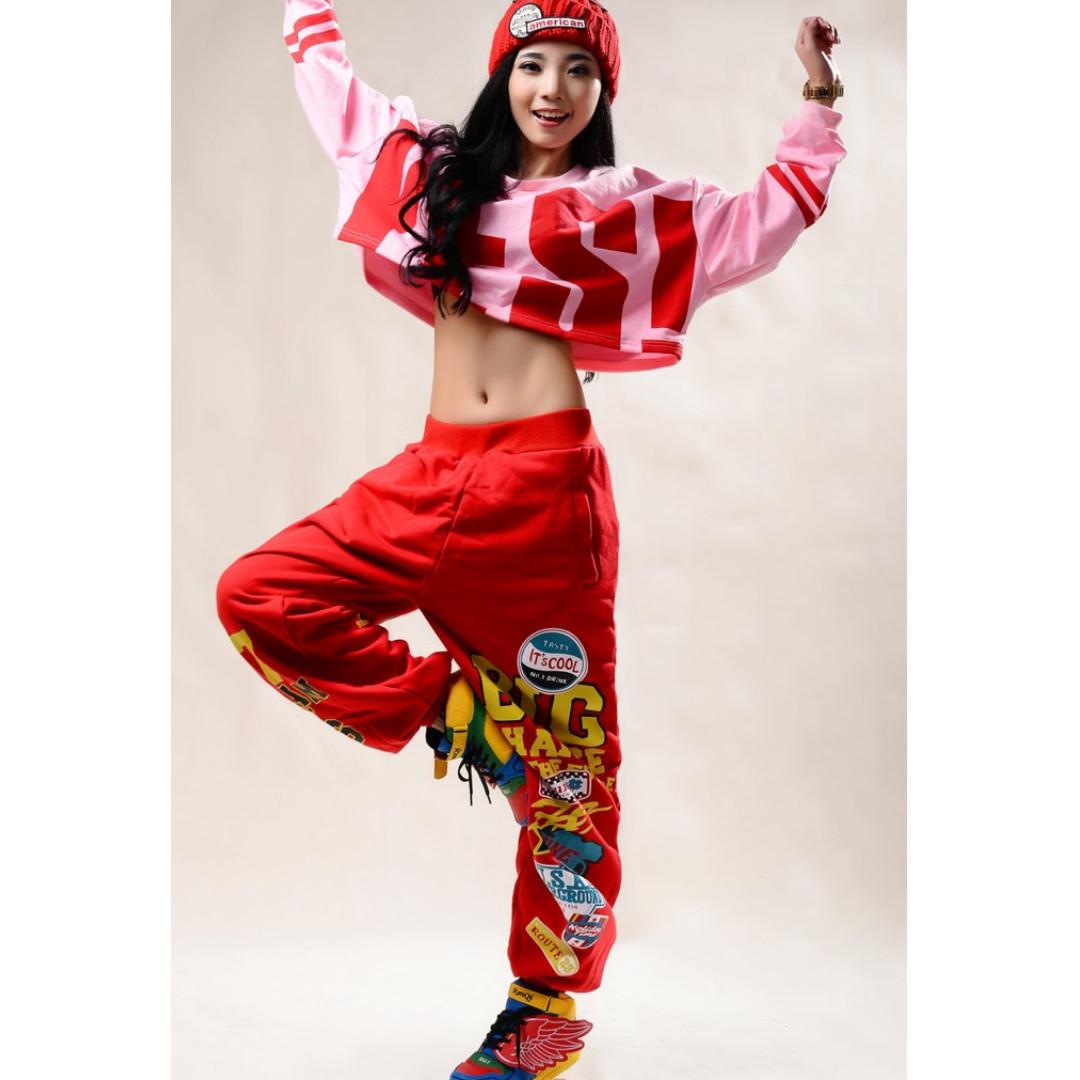 Red designer pants clearance