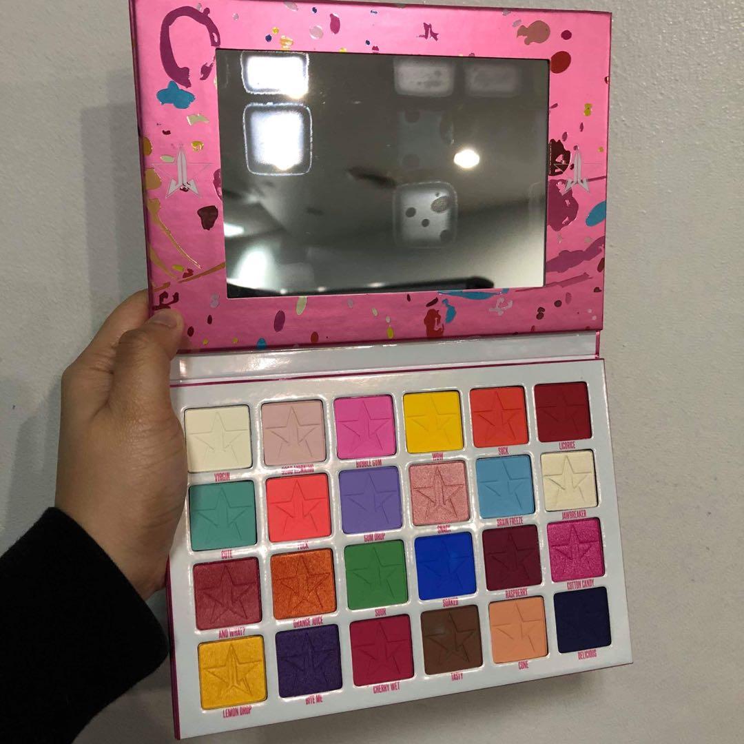 Brandnew Jeffree Star Cosmetics Jawbreaker Palette Health Beauty Makeup On Carousell