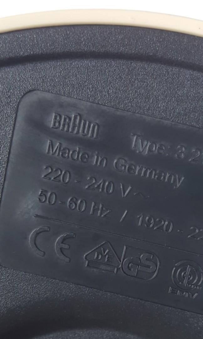 Braun Automatic Kettle (1.6L)Made In Germany, TV & Home Appliances