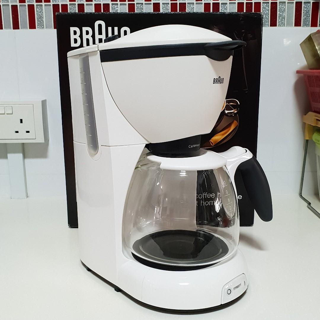 faydalı işitme kaza  Braun Coffeemaker: Braun CafeHouse PurAroma KF520, TV & Home Appliances,  Kitchen Appliances, Coffee Machines & Makers on Carousell