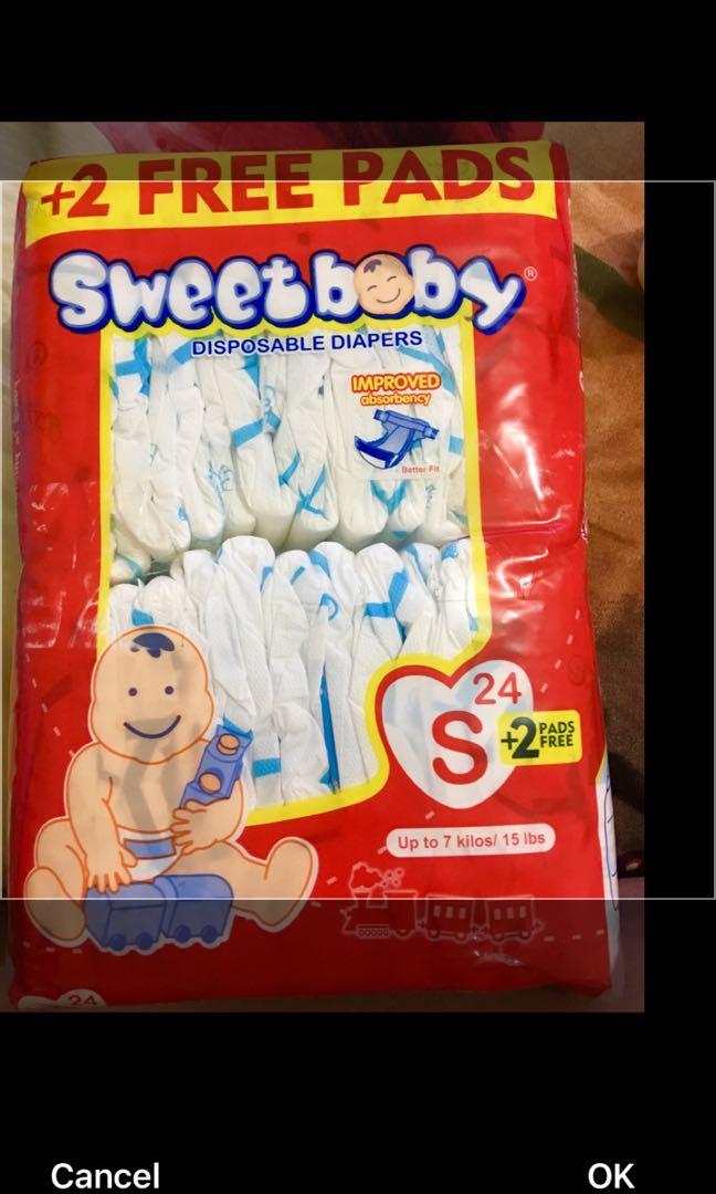 sweet baby dry diaper