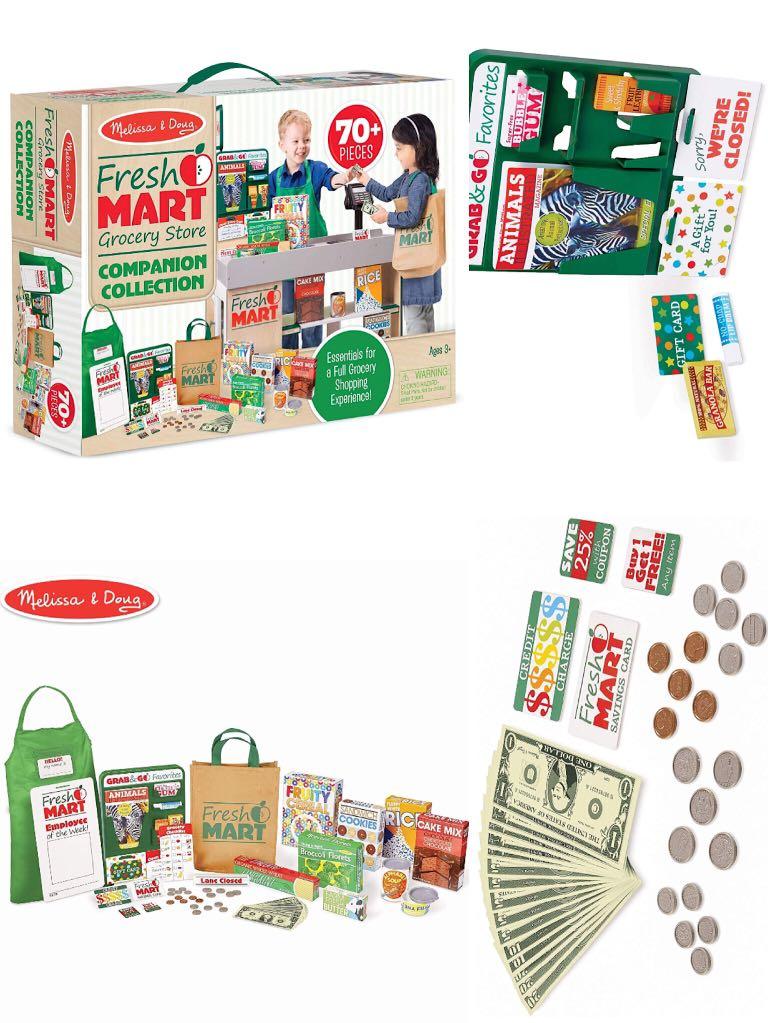 melissa and doug grocery store companion set
