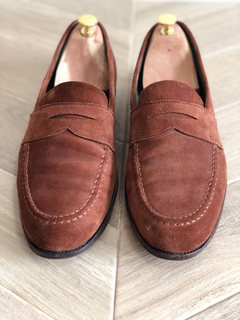 Red polo loafers shop
