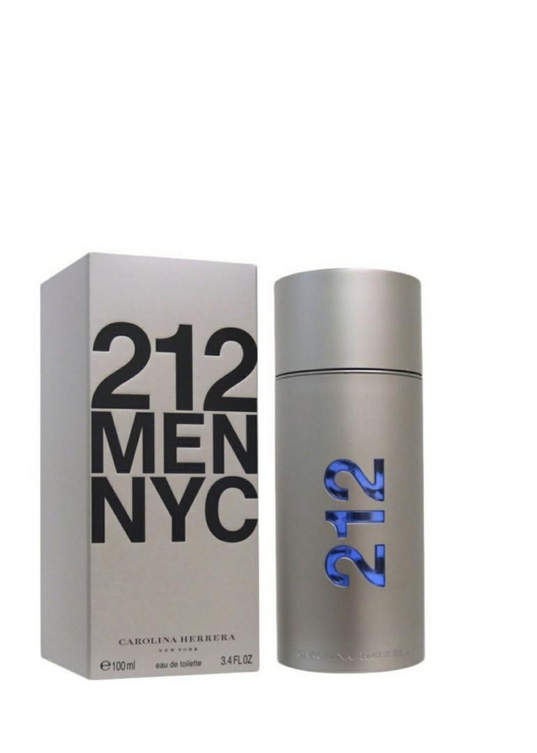 Carolina Herrera 212 Men Eau De Toilette Parfum Pria Original