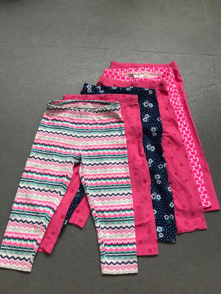 Carters outlet girls leggings