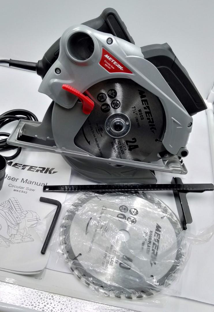 Circular Saw Meterk Circular Saw 1500w 4700rpm Cutting 65mm