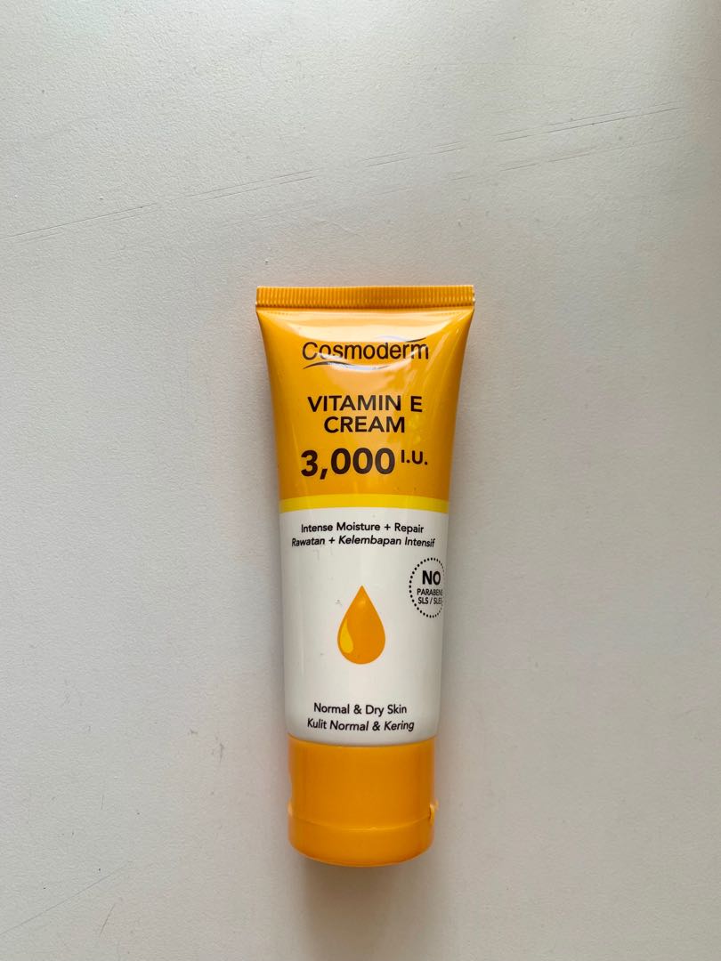 Cosmoderm Vitamin E Cream 3000iu Health Beauty Skin Bath Body On Carousell
