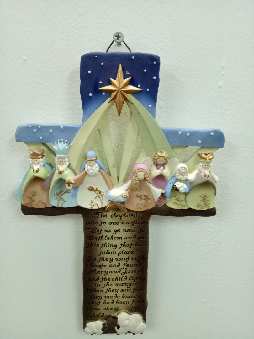 Decorative Hanging Cross Piece On Carousell