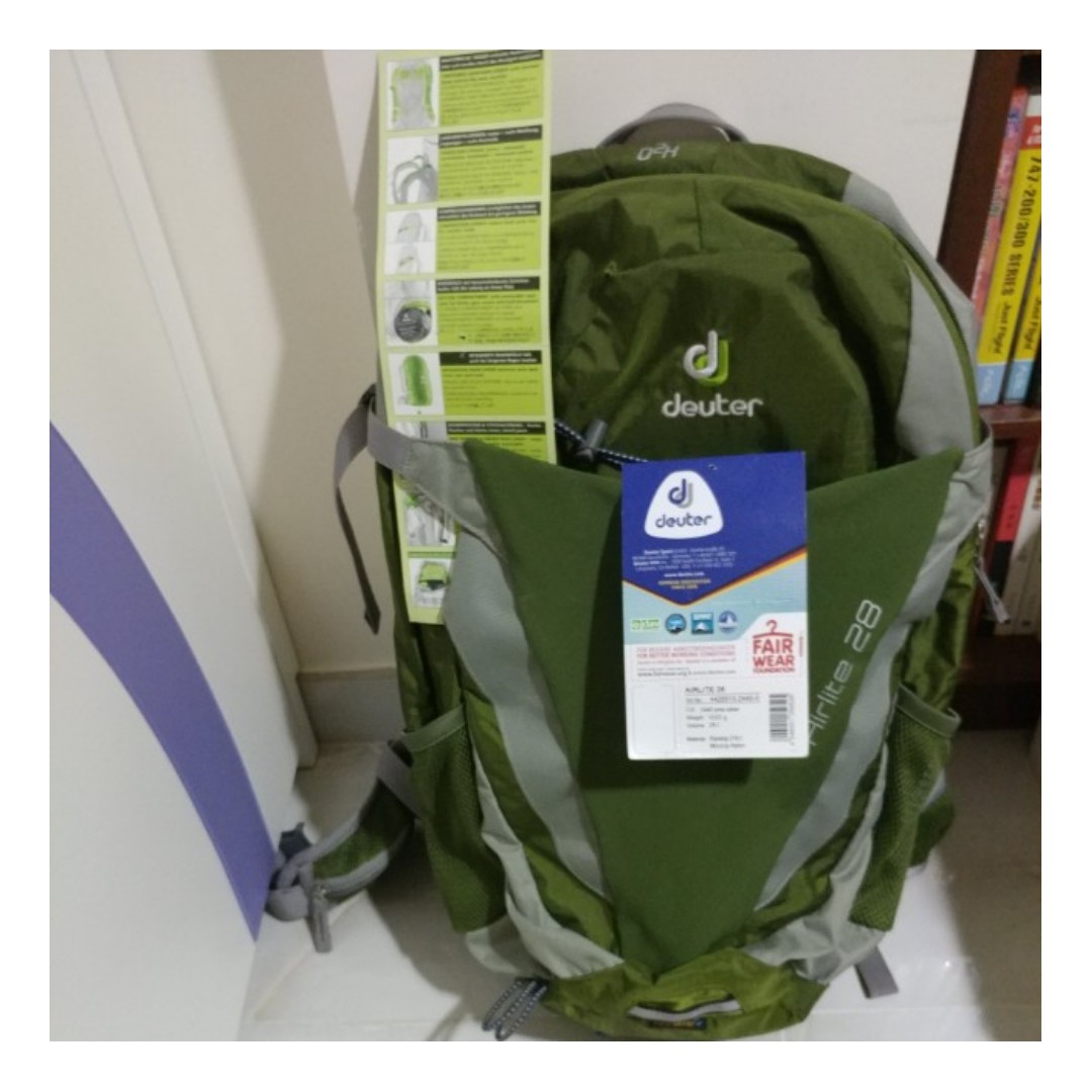 Deuter Airlite 28 Backpack Pine silver 95 NEW