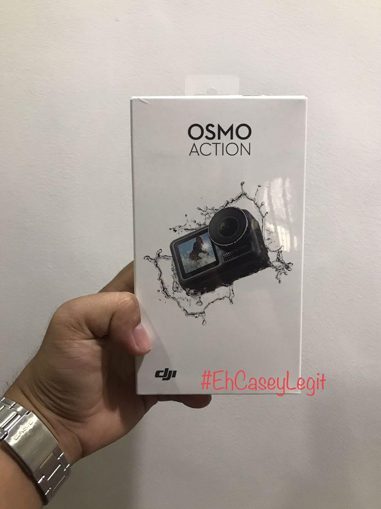 Dji Osmo Action (Category: Gimbals & Stabilizers ) located in Pasay City. Submitted by shansey21 (Listing ID 244803396, Image 1). Description: Bnew Sealed Dji Osmo Action 20,500 1 year warranty / 7 days replacement Pm me 😄 .
