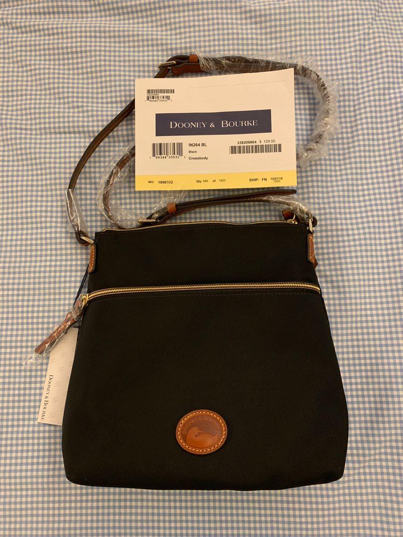 Dooney Bourke black sling bag