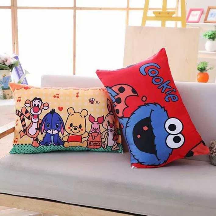 Elmo Winnie The Pooh Shinchan Pillow Case Furniture Beds