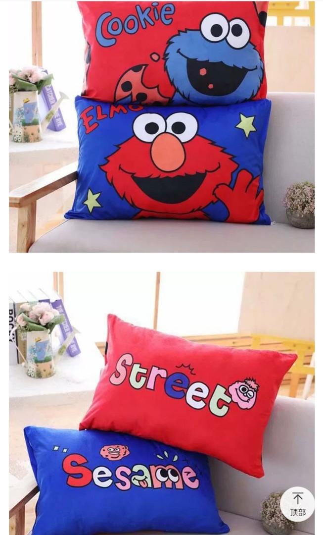 Elmo Winnie The Pooh Shinchan Pillow Case Furniture Beds