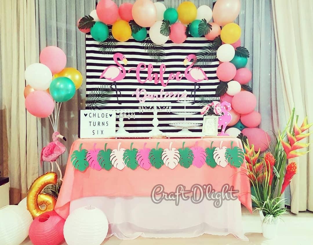 Flamingo Theme Party Decorations Lifestyle Services Event
