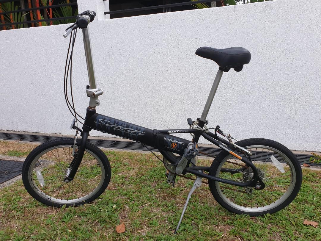 viking safari folding bike
