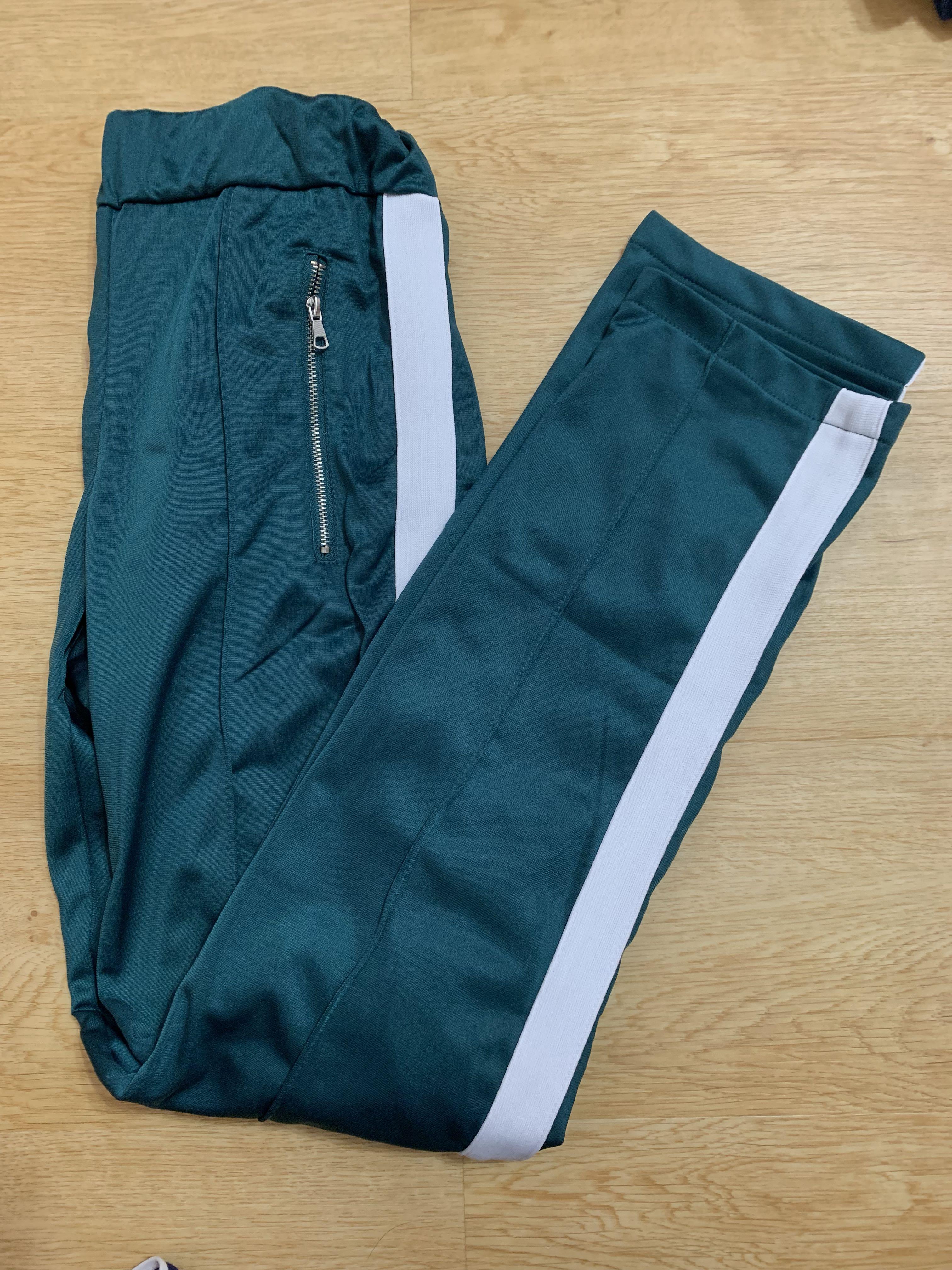 pretty green joggers