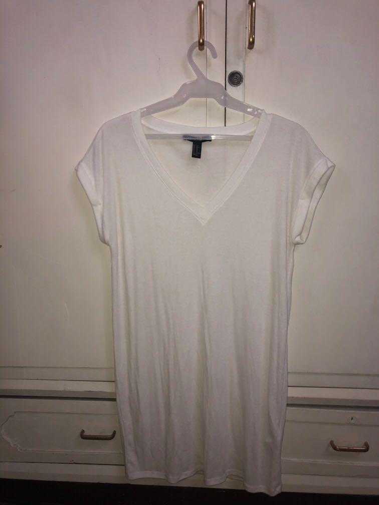 forever 21 v neck t shirt