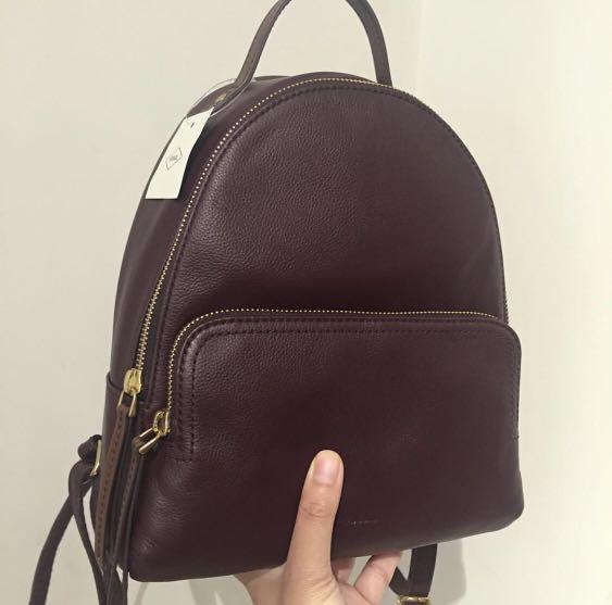Fossil felicity shop backpack fig