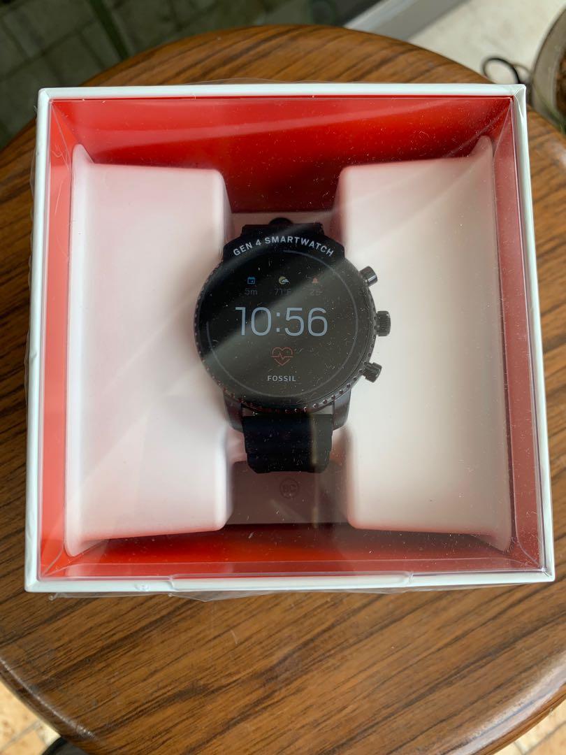 Fossil Touch Screen Gen 4 Smart Watch Mobile Phones Gadgets Wearables Smart Watches on Carousell