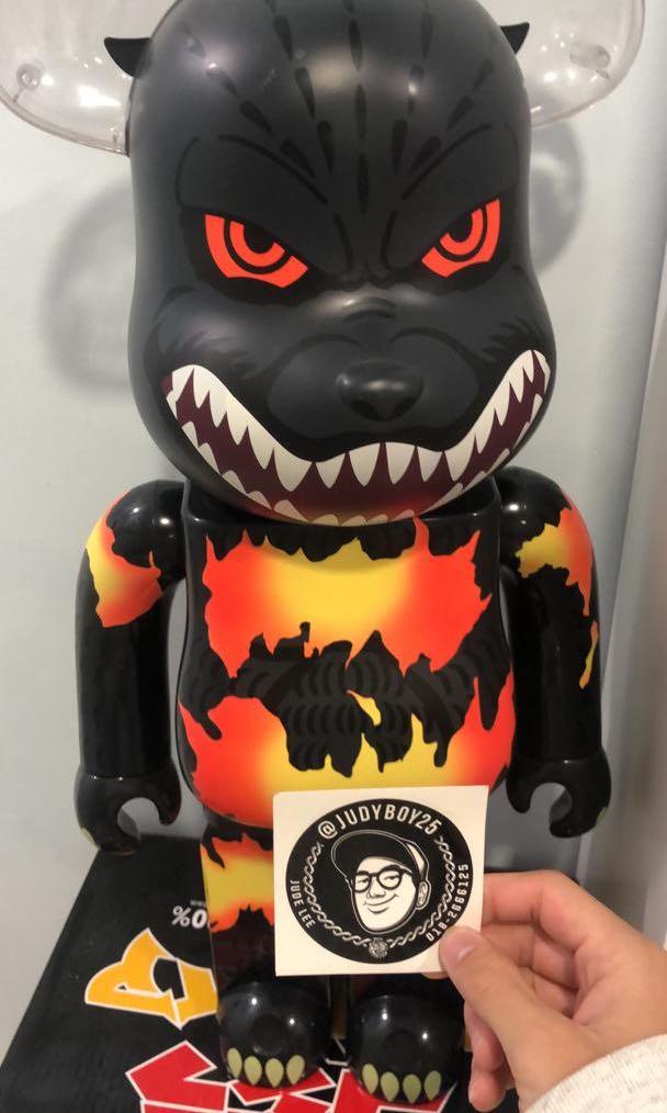 godzilla bearbrick