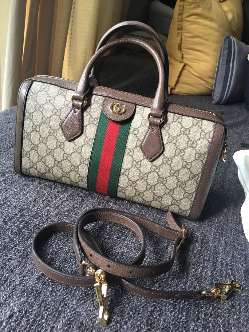 Gucci GG Ophidia medium top handle bag