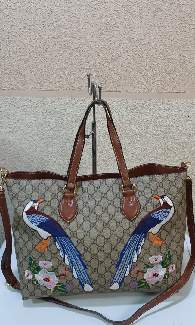 gucci peacock bag