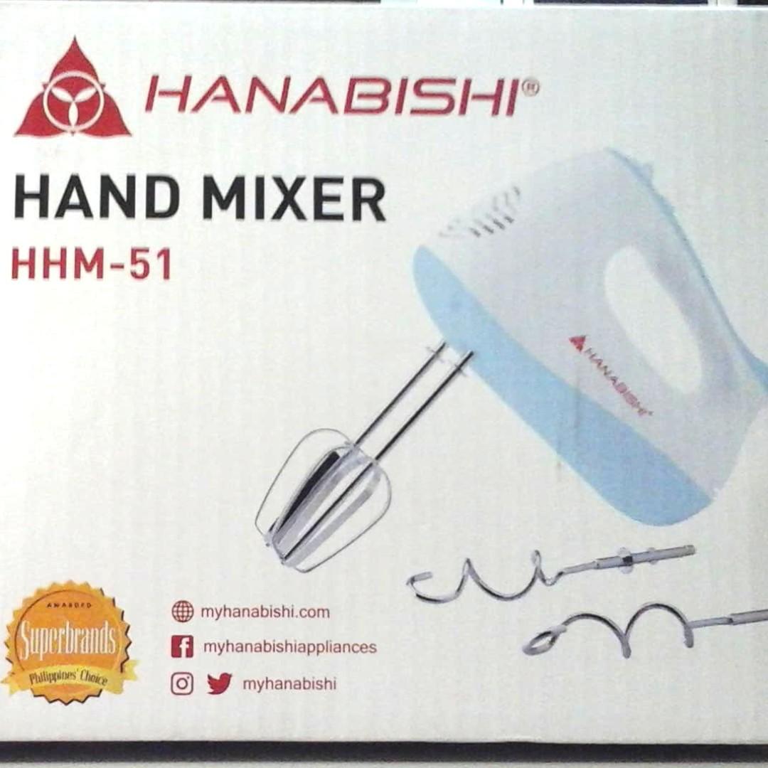 Hanabishi Hand Mixer, TV & Home Appliances, Kitchen Appliances, Hand