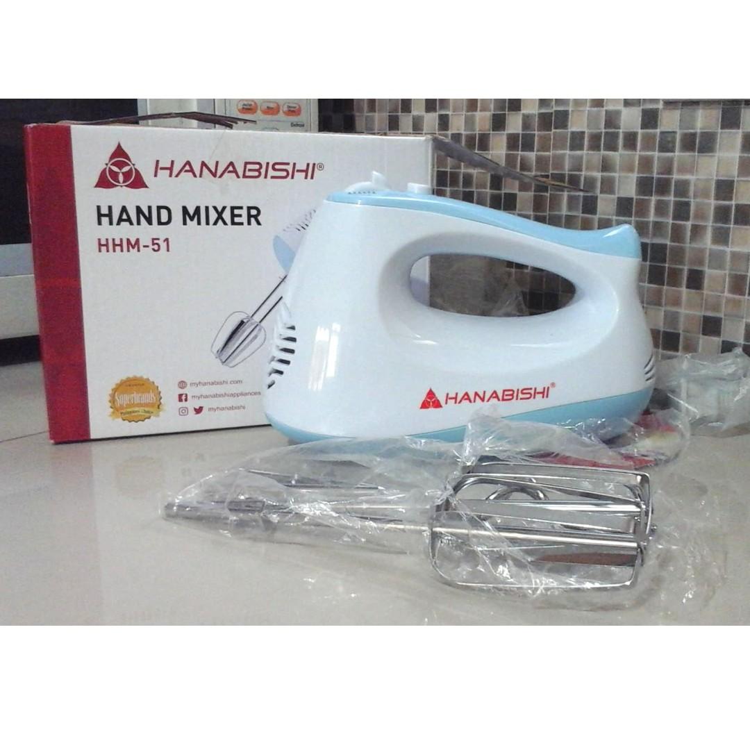 Hanabishi Hand Mixer, TV & Home Appliances, Kitchen Appliances, Hand