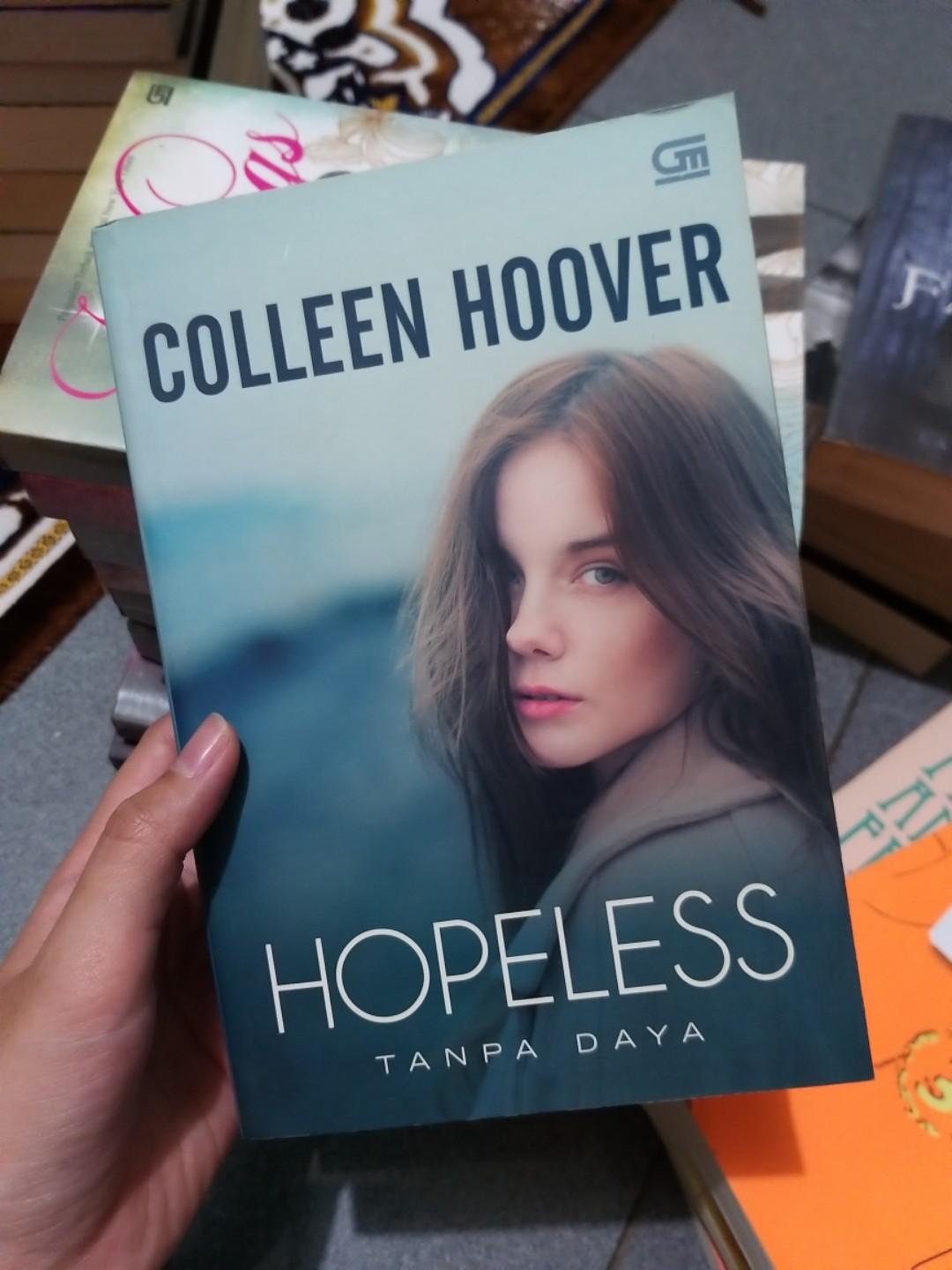 Hopeless By Colleen Hoover Buku Alat Tulis Buku Di Carousell