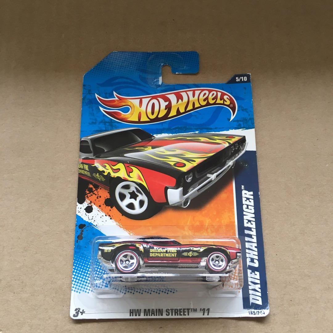hot wheels dixie challenger