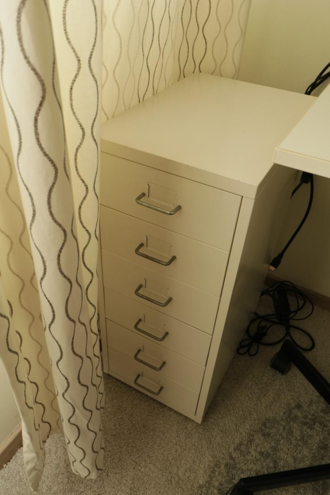 Ikea Helm Your Workspace With Helmer Drawer Unit On Carousell