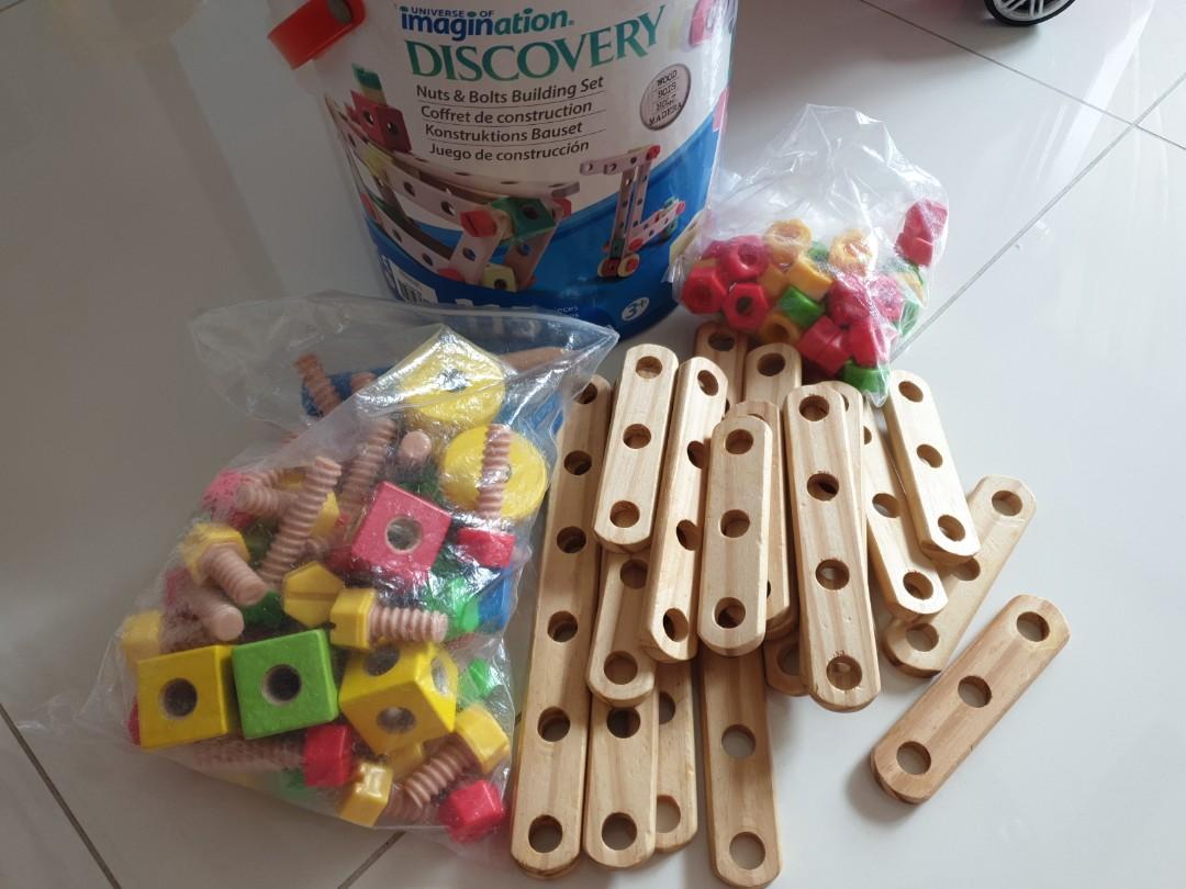 Imagination Discovery Nuts and Bolts Building Set, Hobbies & Toys, Toys