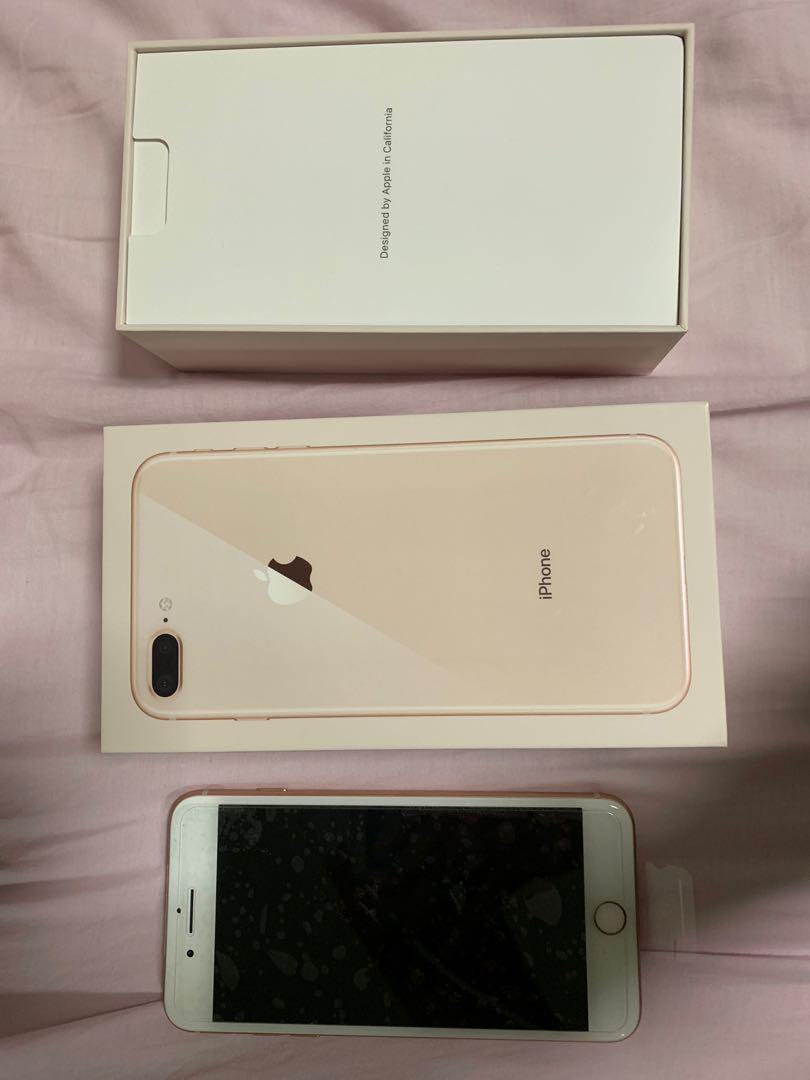 Iphone 8 Plus Rose Gold 64gb Box And Phone Only Mobile Phones Tablets Iphone Iphone 8 Series On Carousell