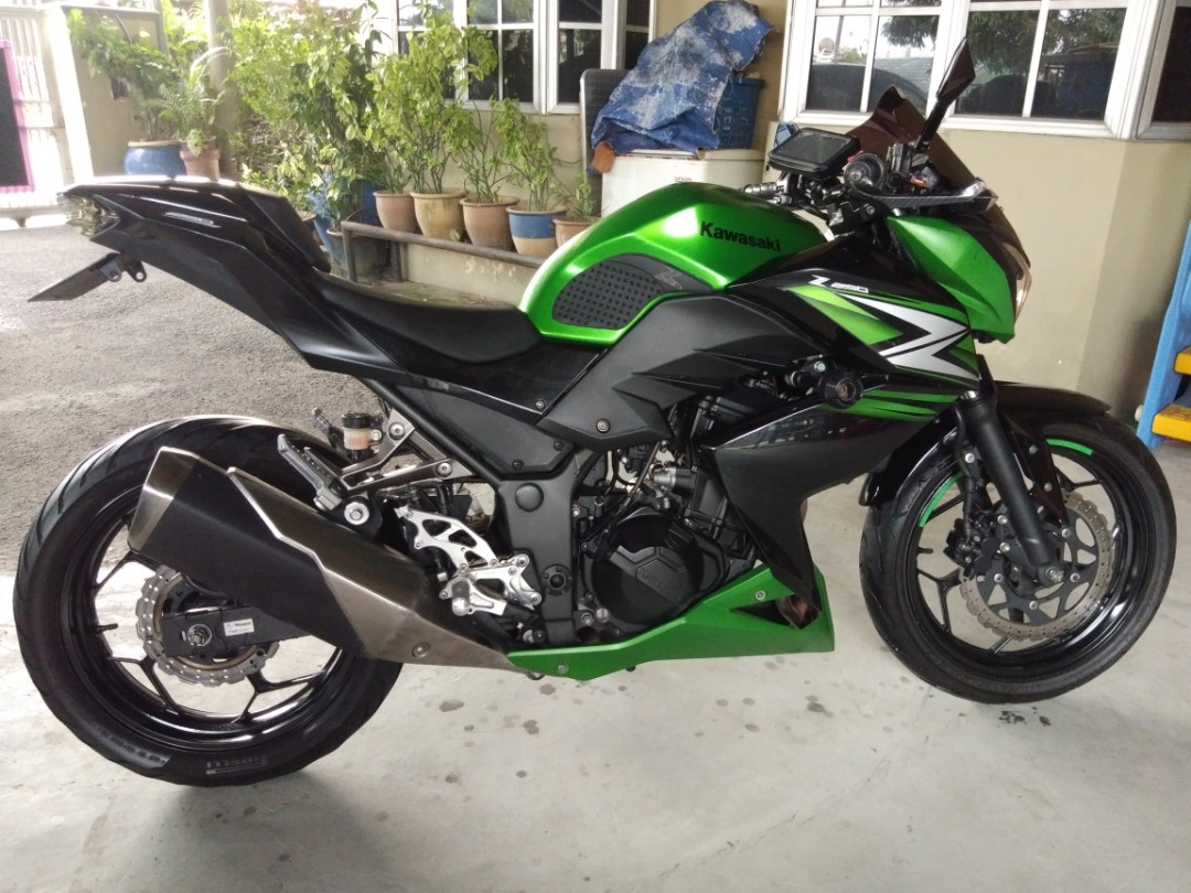 Kawasaki z250sl shop 2014