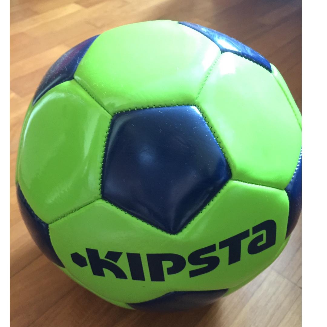 Blue and green soccer ball Clearance