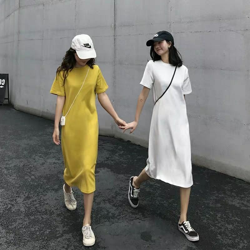 slim fit shirt dress