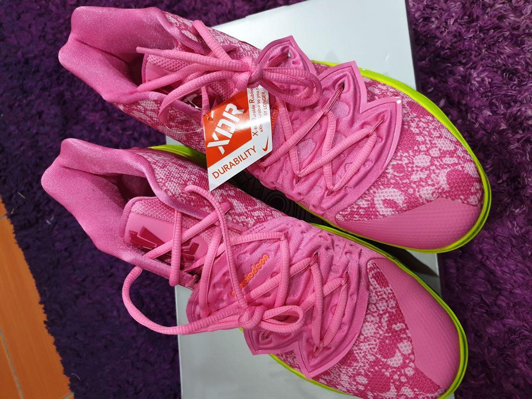 Kyrie 5 Spongebob Special Edition Size 11Us Patrick Pink