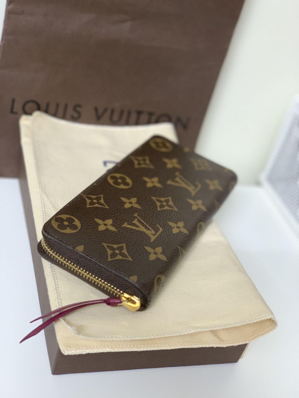Shop Louis Vuitton CLEMENCE 2021 SS Monogram Canvas Leather Logo Long  Wallets by NHT.inc
