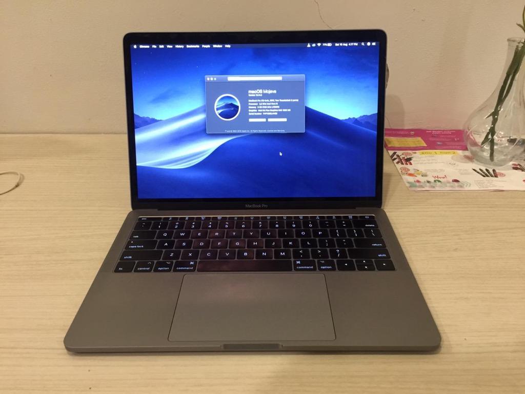 Macbook Pro 13 Inch 2017 Two Thunderbolt 3 Ports Non Touch Bar