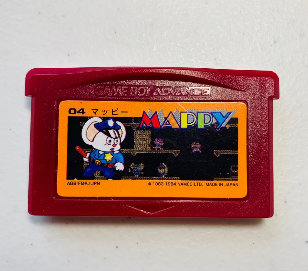 Mappy Famicom Mini Gameboy Advance Video Gaming Video Games Nintendo On Carousell