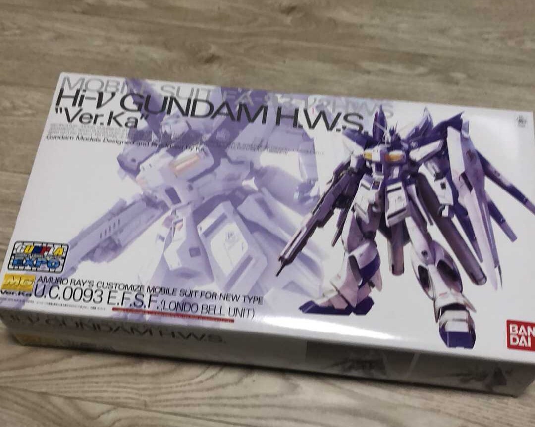 Mg Hi-v Ver.KA Gundam Gunpla, Hobbies & Toys, Toys & Games on Carousell